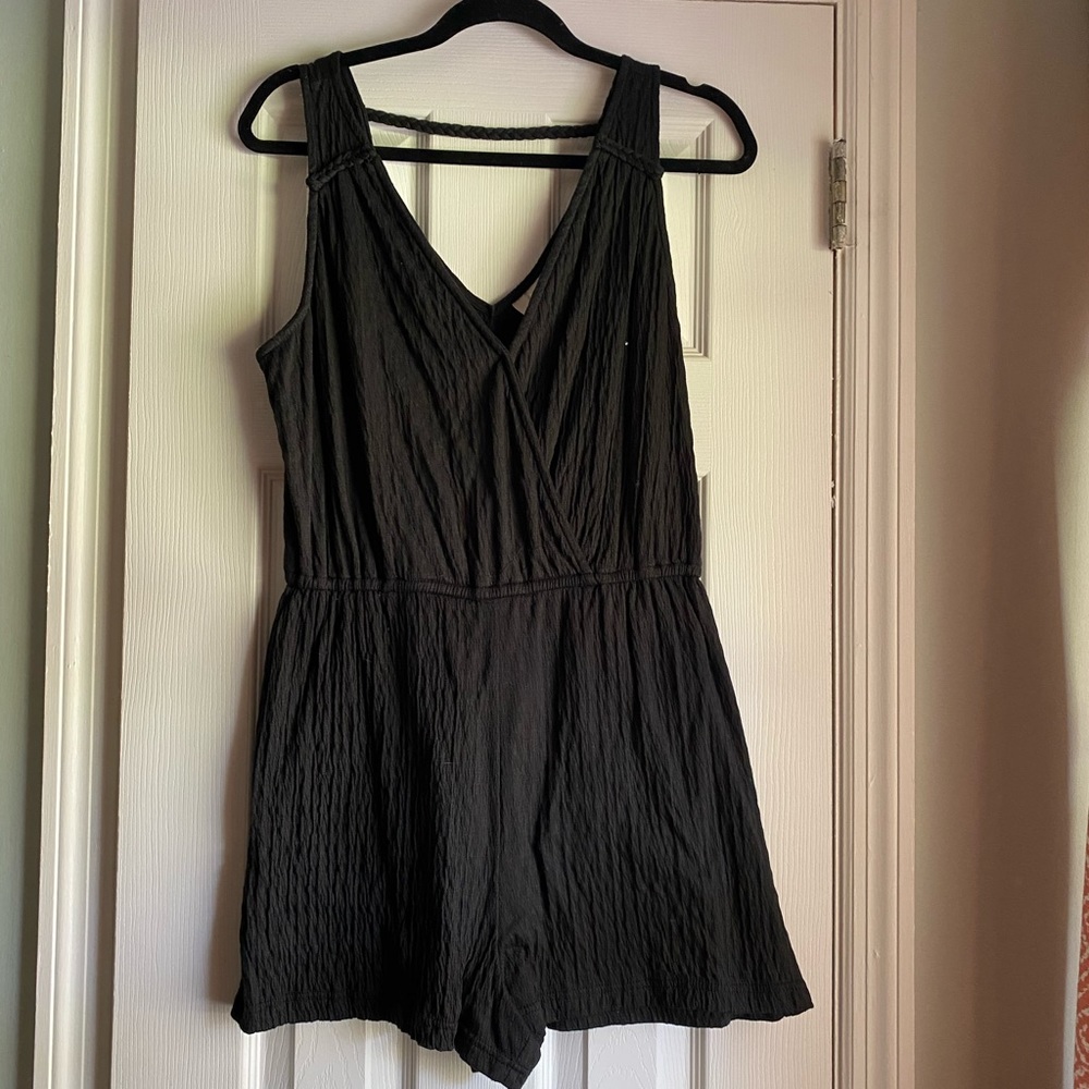 Universal Thread Gauze Short Romper